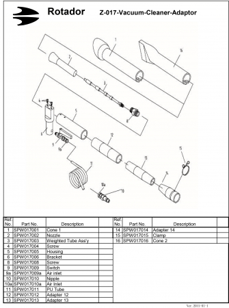 Tornador® SPZ017002 Nozzle for Z-017 [1]