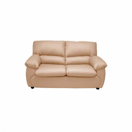 Canapea fixa LUX171, 2 locuri, crem, 171x95x95 cm