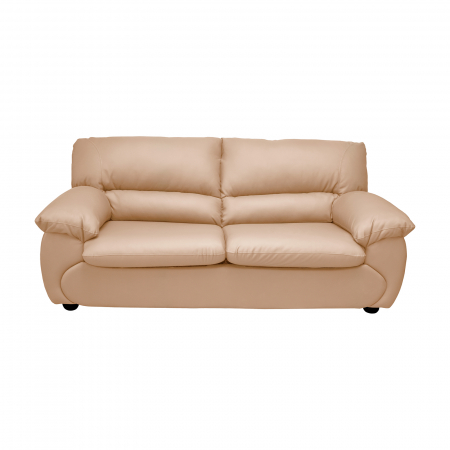 Canapea extensibila LUX215, 3 locuri, crem, 215x95x95 cm