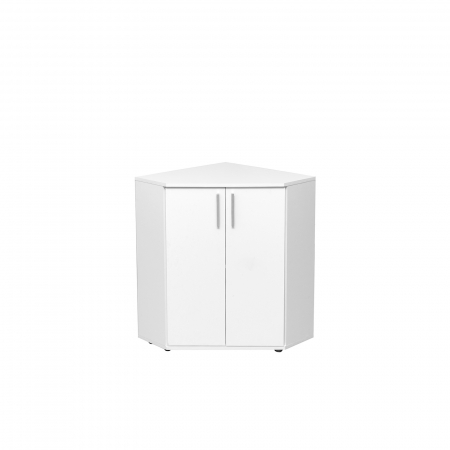 Comoda COLT ALMA, 2 usi, alb, 60x60x82 cm