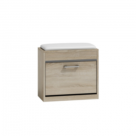 Pantofar VIGO, 3 rafturi, sonoma deschis, 60x30x53 cm