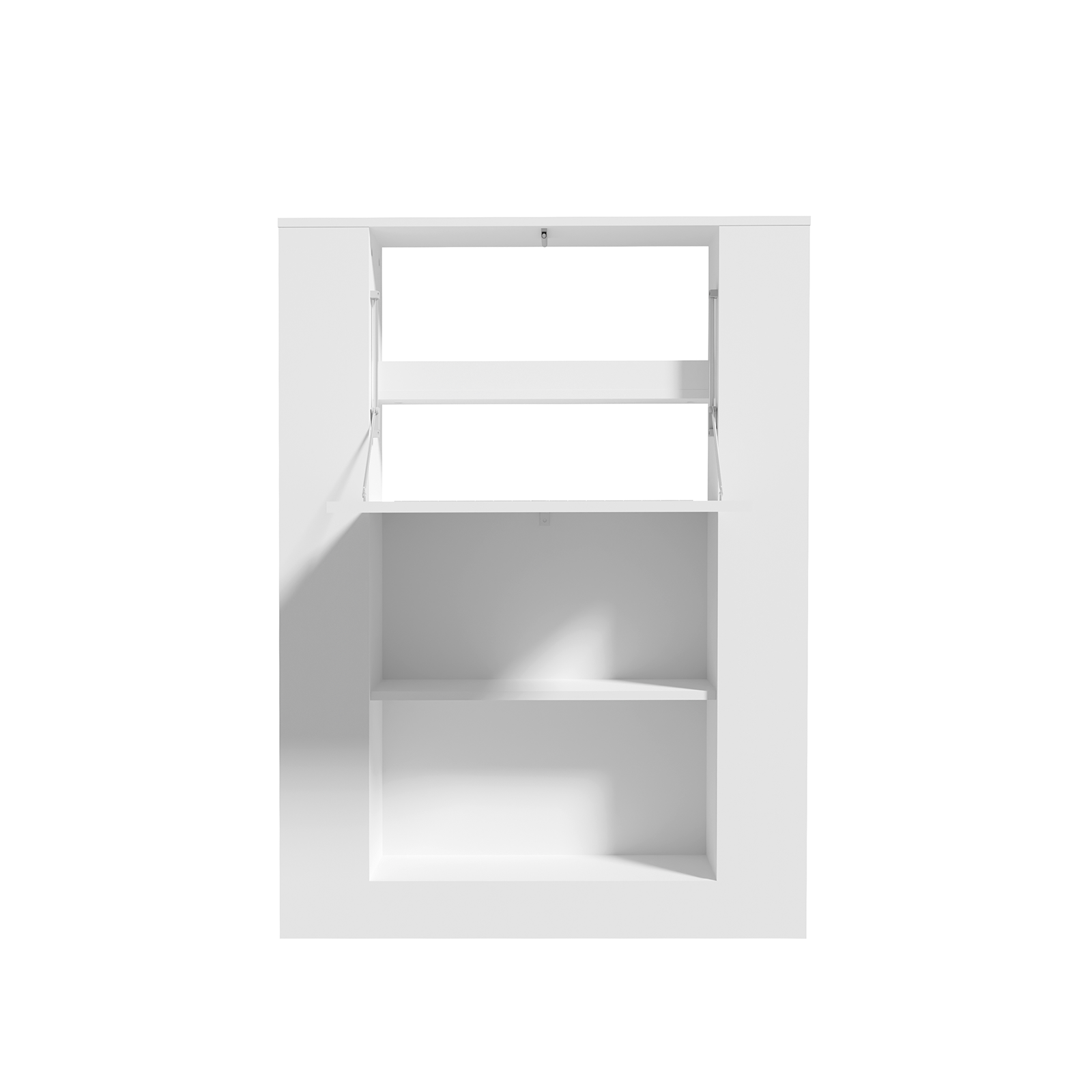 Birouri - Birou multifunctional MFF2004-L120 - alb, 88,2x18,6x120,8 cm - ExpoMob