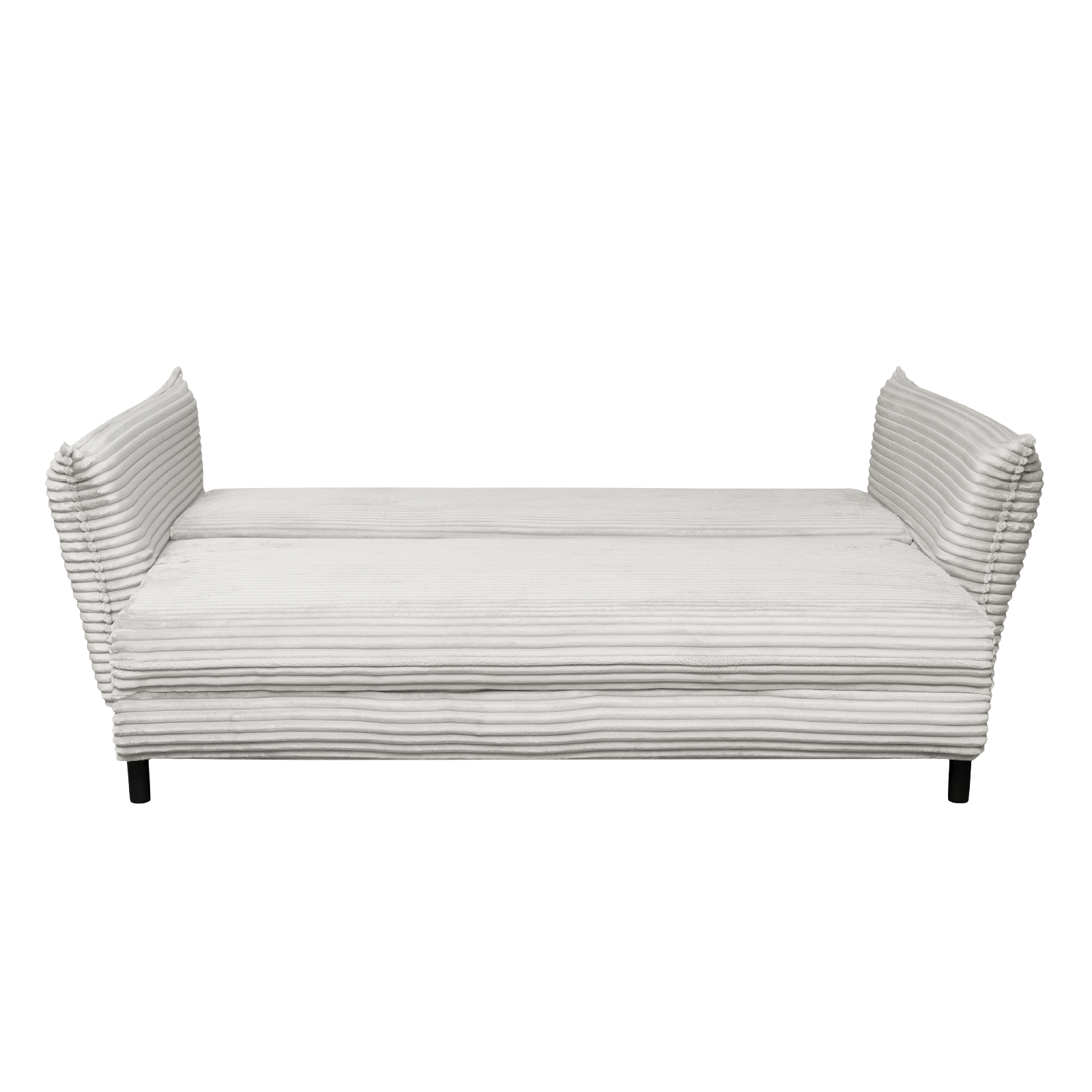 Promo - Canapea extensibila CAM238 T, 3 locuri, cu arcuri si lada depozitare, bej, 238x115x95 cm