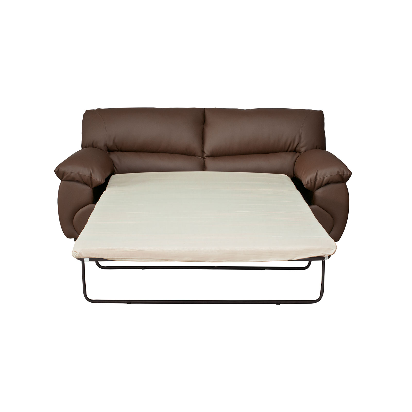 Colectia Luxor - Canapea extensibila LUX215, 3 locuri, maro, 215x95x95 cm - ExpoMob