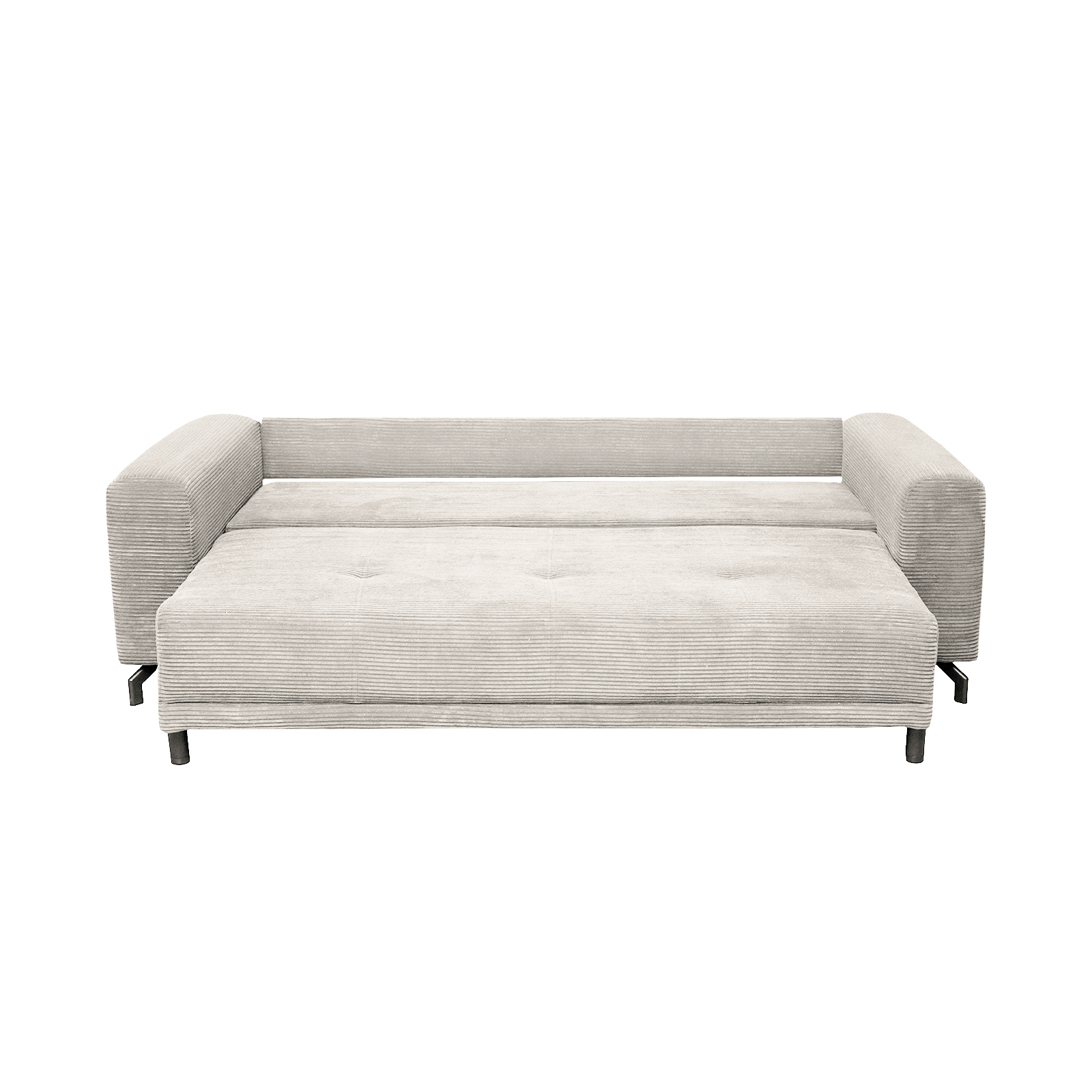 Canapele Moderne - Canapea extensibila VEG240, 3 locuri, cu arcuri si lada depozitare, 237x110x73 cm - ExpoMob