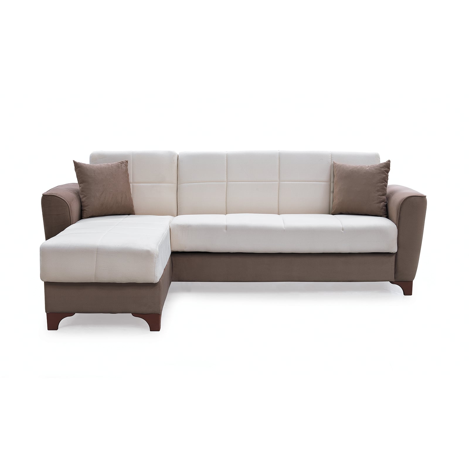 Coltare - Coltar DUBLIN extensibil, cu lada depozitare, colt interschimbabil, gri, 236x146x80 cm - Expomob
