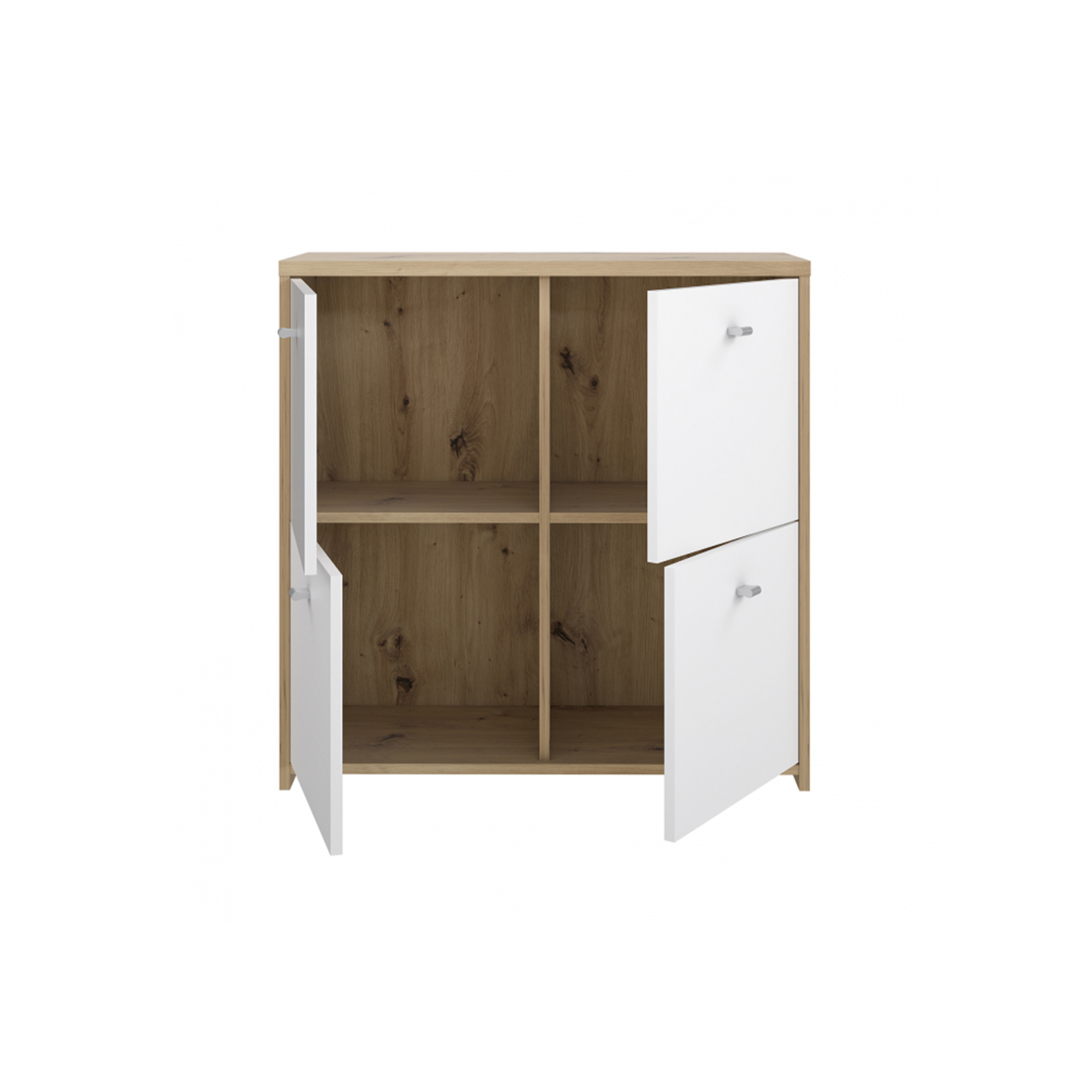 Mobila Alba - Comoda BEST CHEST SQNK221, 4 usi, 77x77x29 cm - ExpoMob