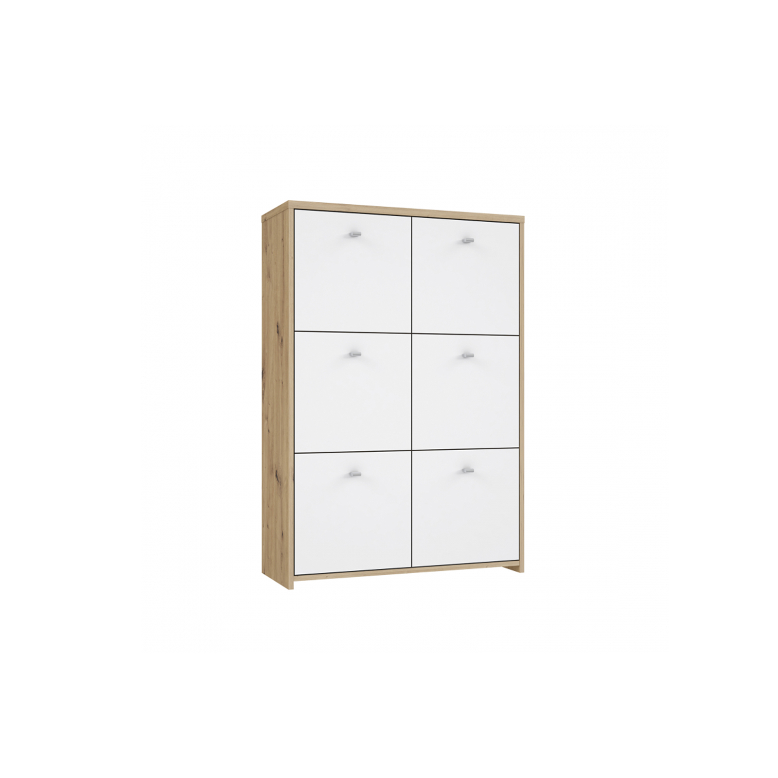 Mobila Alba - Comoda BEST CHEST SQNK321, 6 usi, 77x112x29 cm - ExpoMob