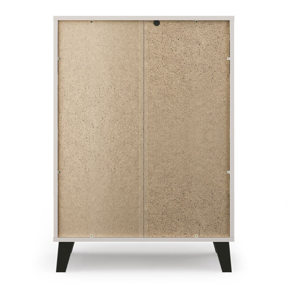 Colectia BORG - Comoda BORG, 4 sertare, casmir, 70x38,8x99,4 cm