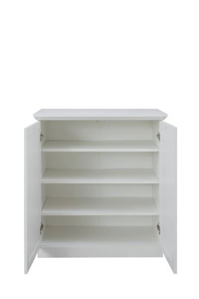 Colectia BRANDSON - Comoda BRANDSON, 2 usi, alb, 81x41x88 cm