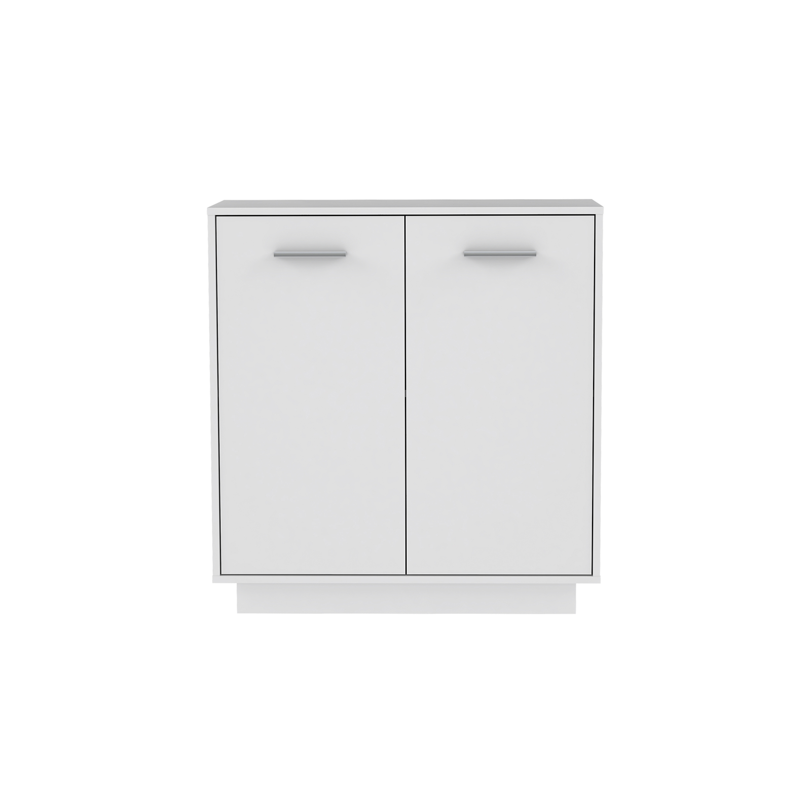 Mobila Alba - Comoda NTU221-120, 2 usi, alb, 70x34x80 cm - ExpoMob