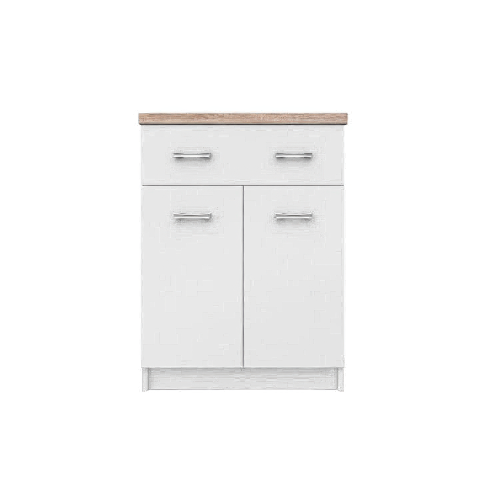 Comode - Comoda TOP MIX, 2 usi, 1 sertar, alb, 60x33x85 cm