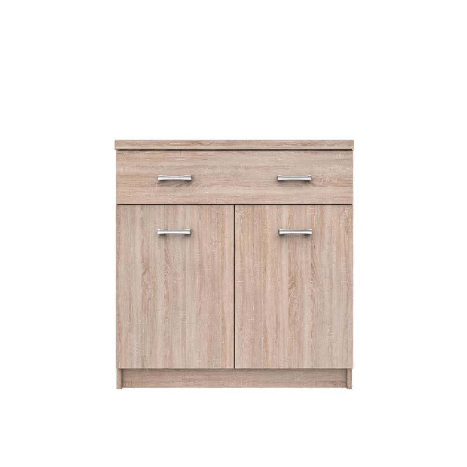 Comode - Comoda TOP MIX, 2 usi, 1 sertar, stejar sonoma, 80x33x85 cm