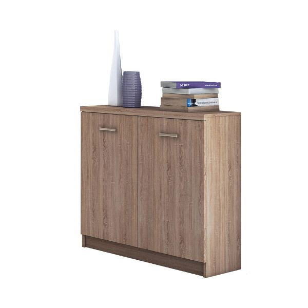 Comode - Comoda TOP MIX, 2 usi, stejar sonoma, 80x33x85 cm