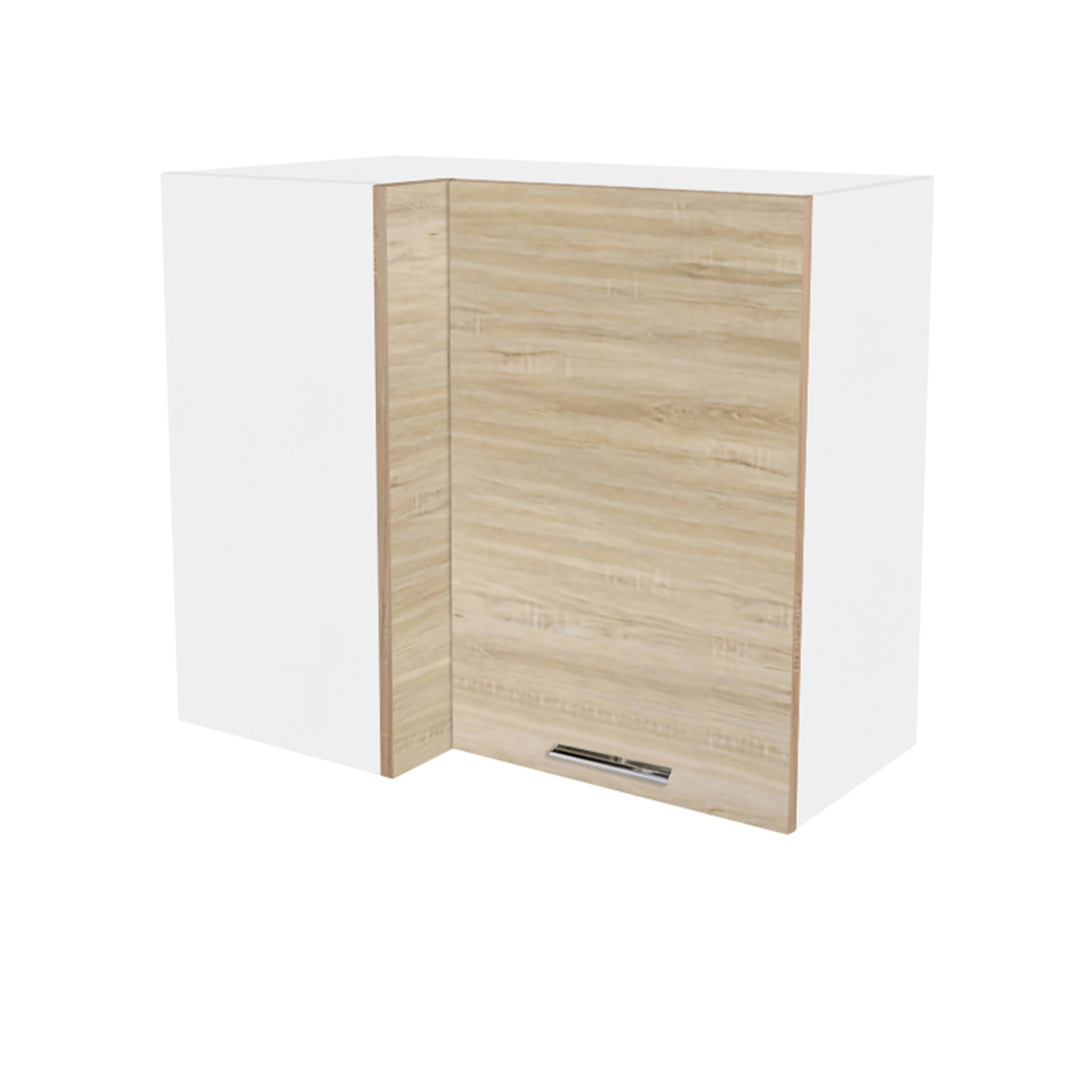 Produs în România - Corp colt suspendat YANA, 1 usa, corp alb, 70x40x60 cm - ExpoMob