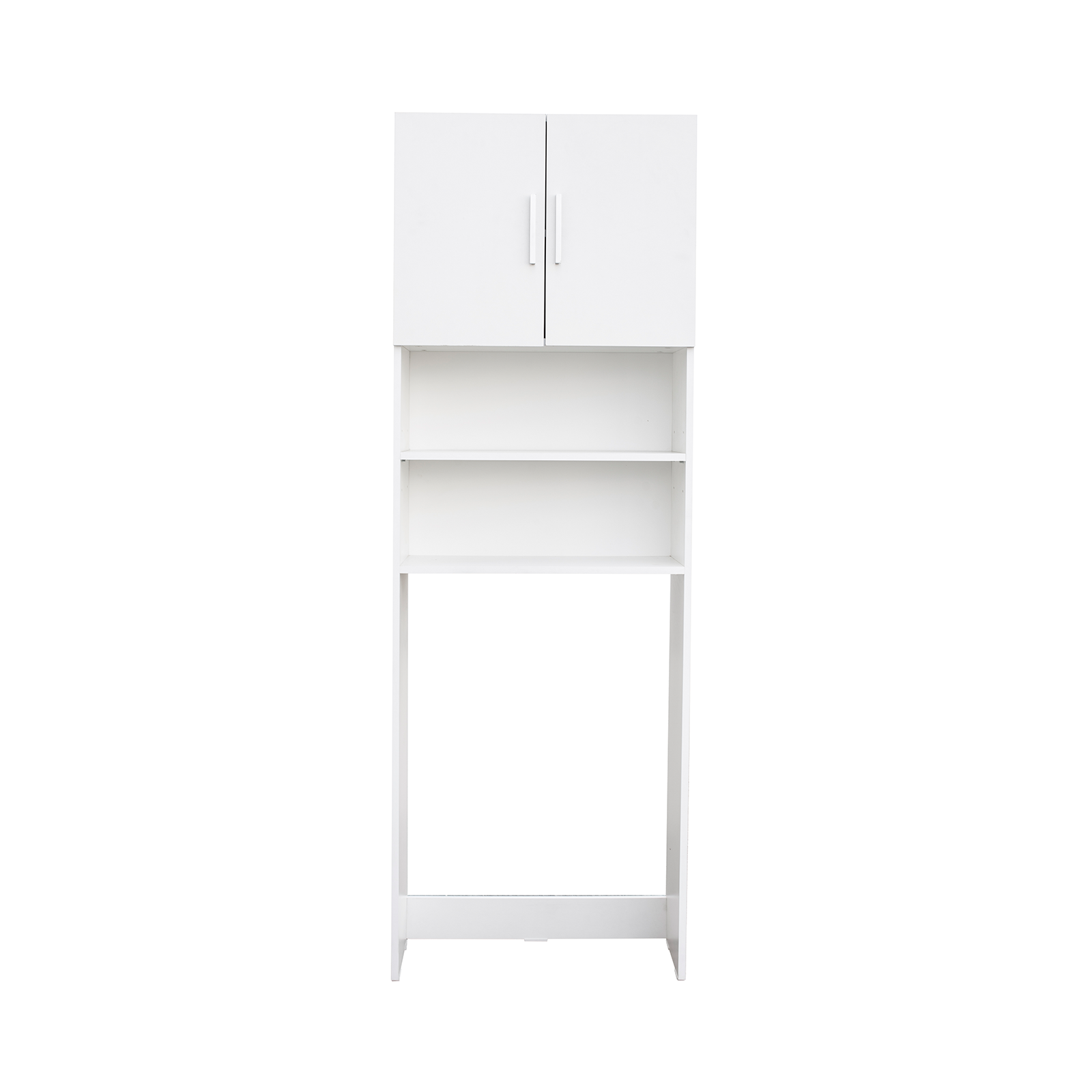 Dulapuri - Dulap masina de spalat, 2 usi, alb, 65x30x190.5 cm - ExpoMob