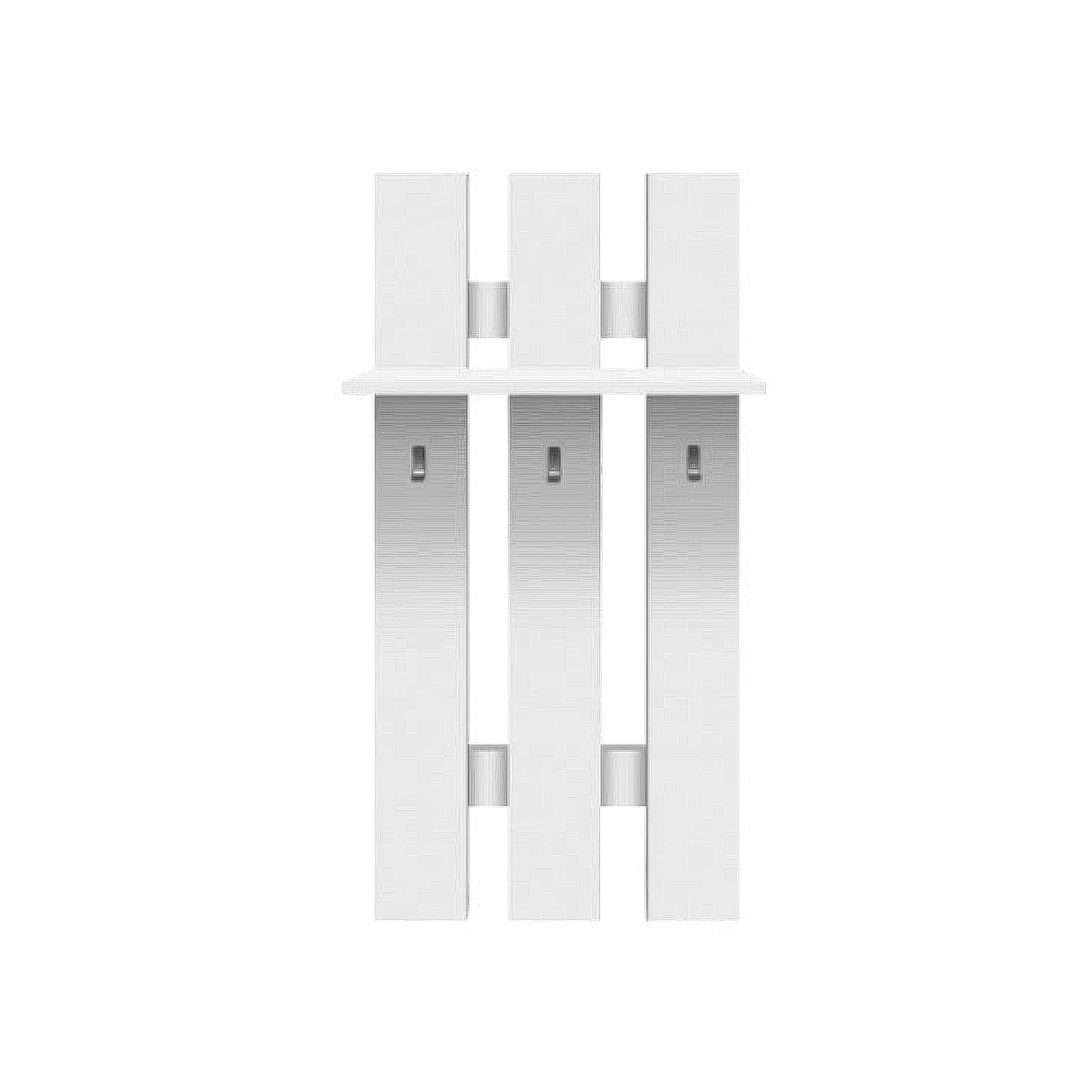 Colectia TOP MIX - Cuier suspendat TOP MIX 60, alb, 60x23x100 cm