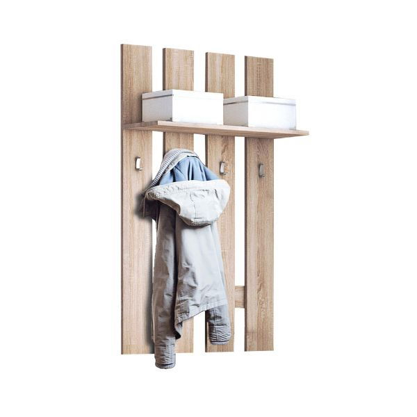 Colectia TOP MIX - Cuier suspendat TOP MIX 80, stejar sonoma, 80x23x100 cm