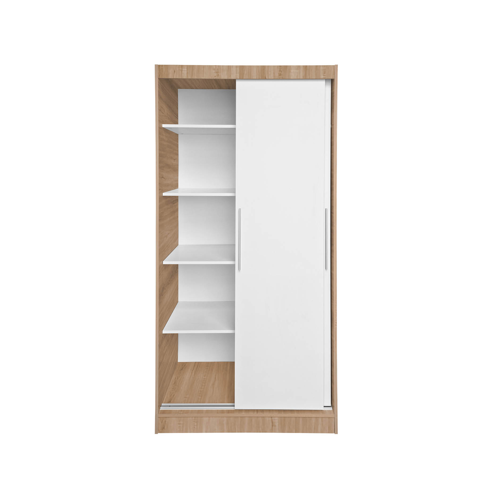 Dulapuri - Dulap KOSS 01, usi glisante, 100x60x200 cm - ExpoMob