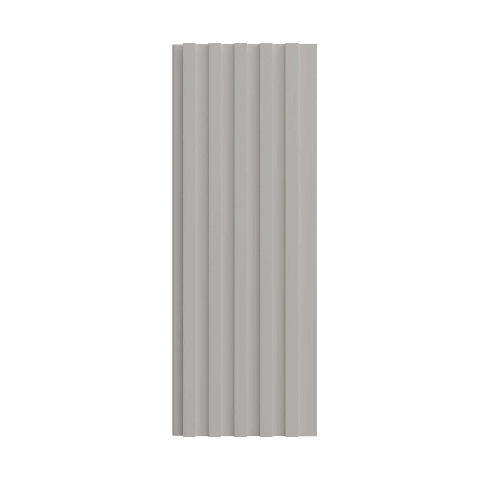Riflaje decorative - Panou riflaj decorativ BIANCO, MDF, alb, 1,2x15,8x280 cm - ExpoMob