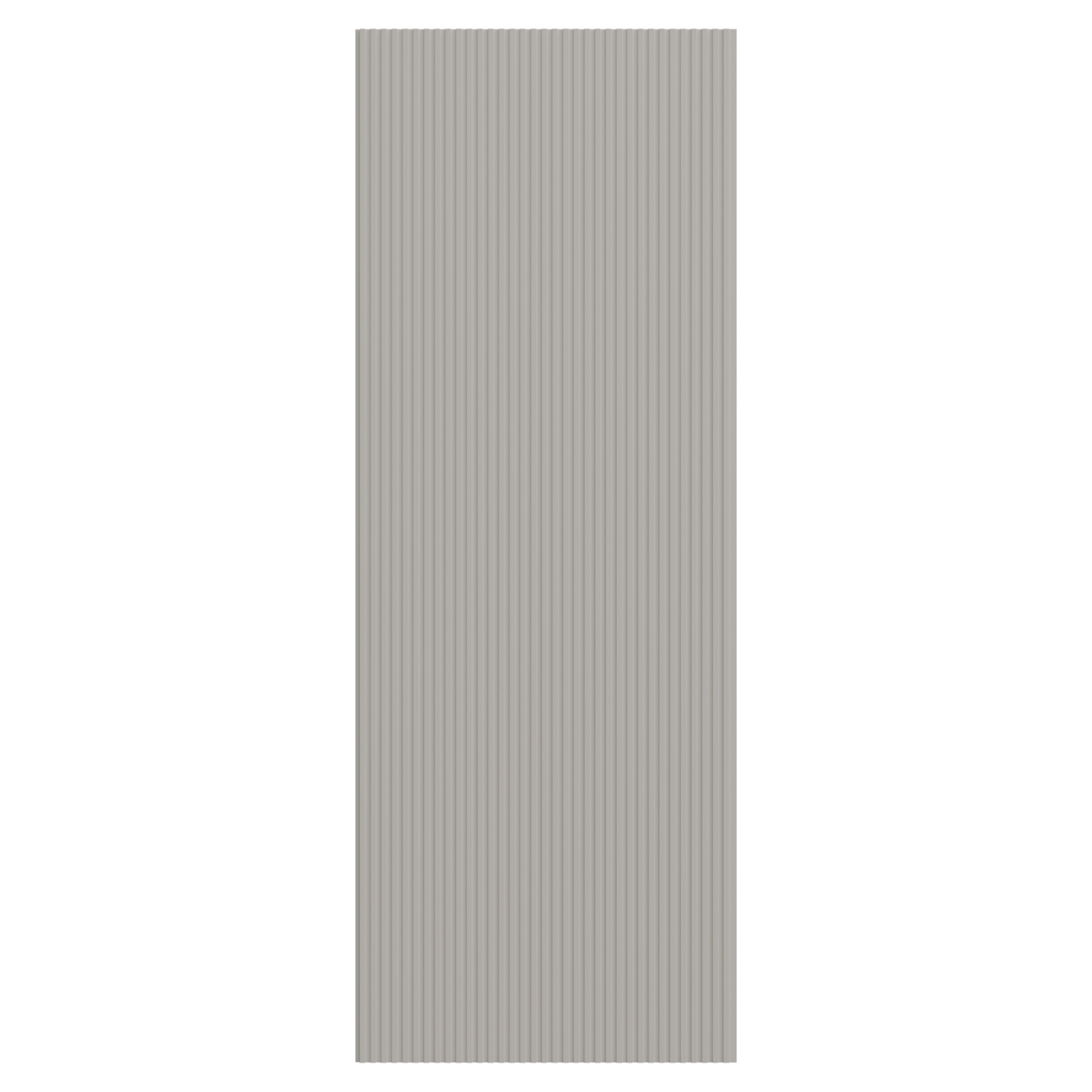 Riflaje decorative - Panou riflaj decorativ BIANCO, MDF, alb, 1,2x15,8x280 cm - ExpoMob