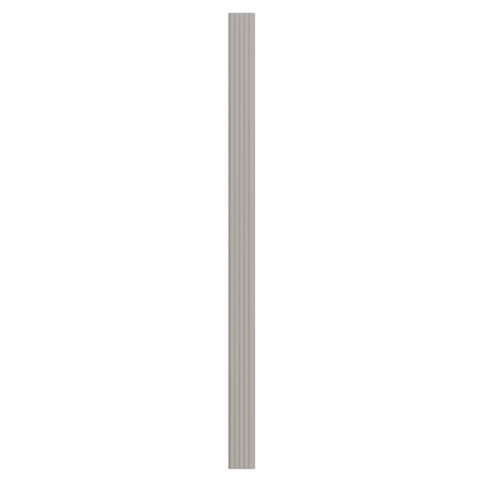 Riflaje decorative - Panou riflaj decorativ BIANCO, MDF, alb, 1,2x15,8x280 cm - ExpoMob