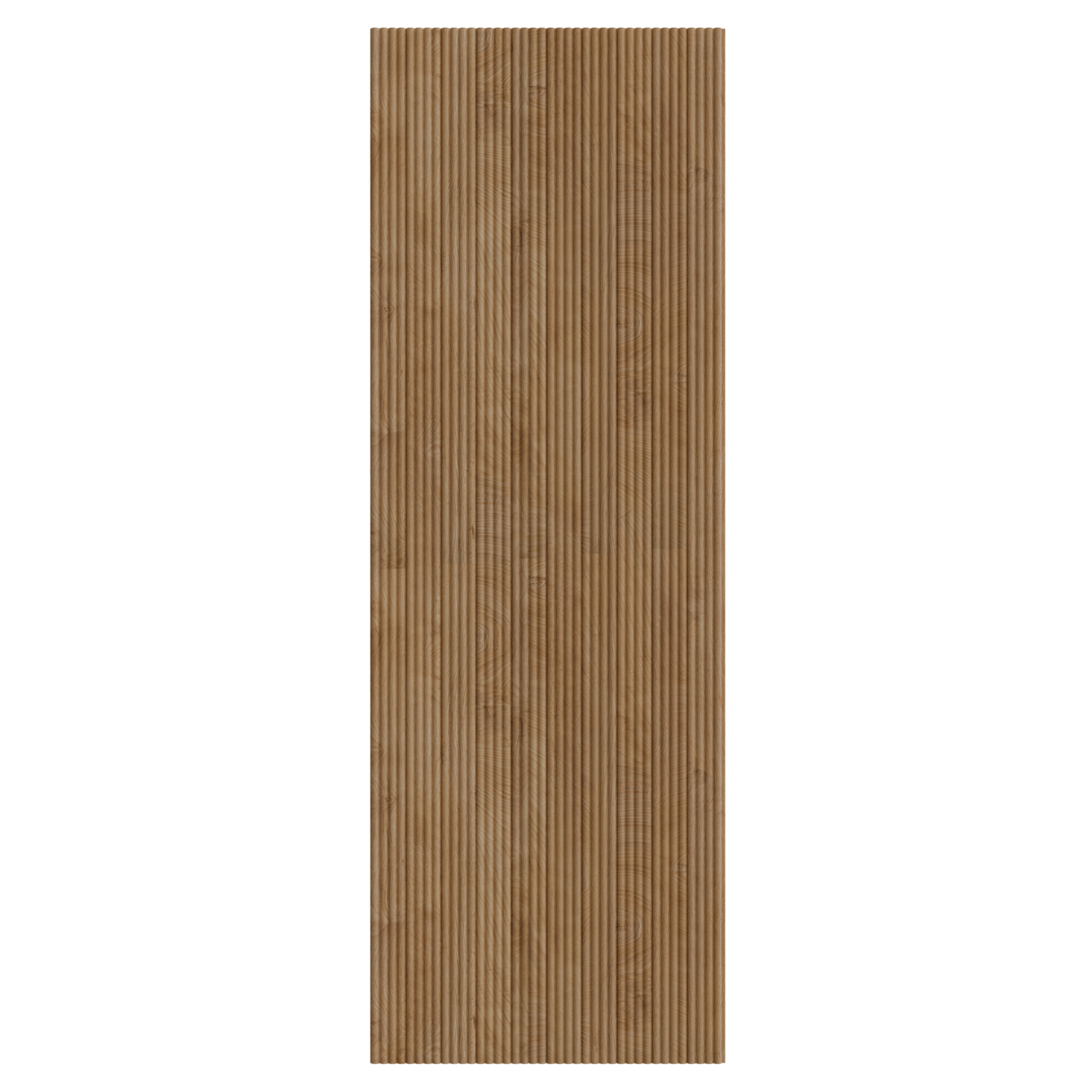 Riflaje decorative - Panou riflaj decorativ NATURAL, MDF, maro, 1,8x10x280 cm - ExpoMob