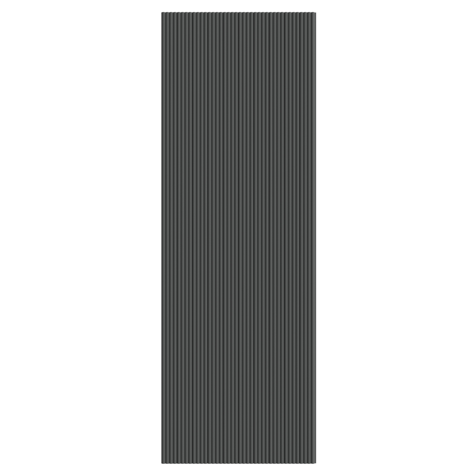 Riflaje decorative - Panou riflaj decorativ STONE, MDF, gri, 1,8x10x280 cm - ExpoMob
