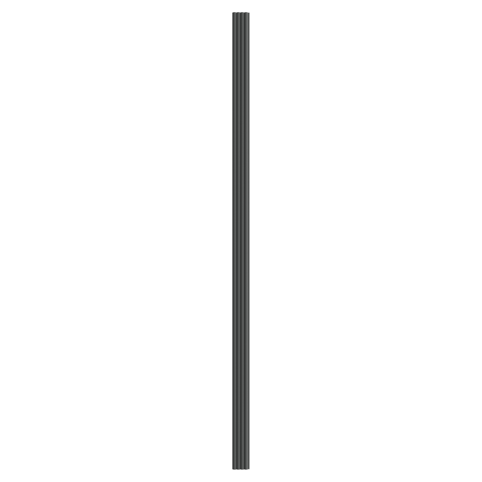 Riflaje decorative - Panou riflaj decorativ STONE, MDF, gri, 1,8x10x280 cm - ExpoMob