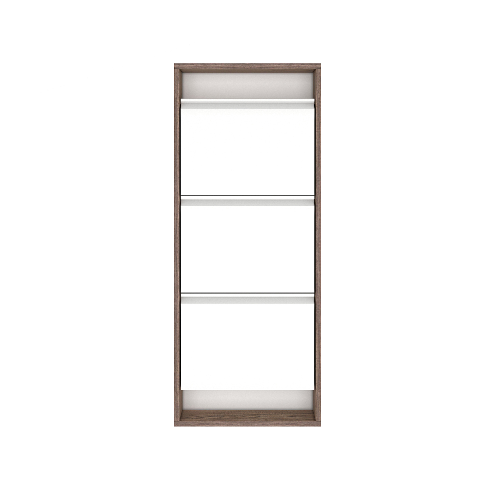 Pantofare - Pantofar HIDE, cu 3 rafturi, 50x15x124 cm - ExpoMob