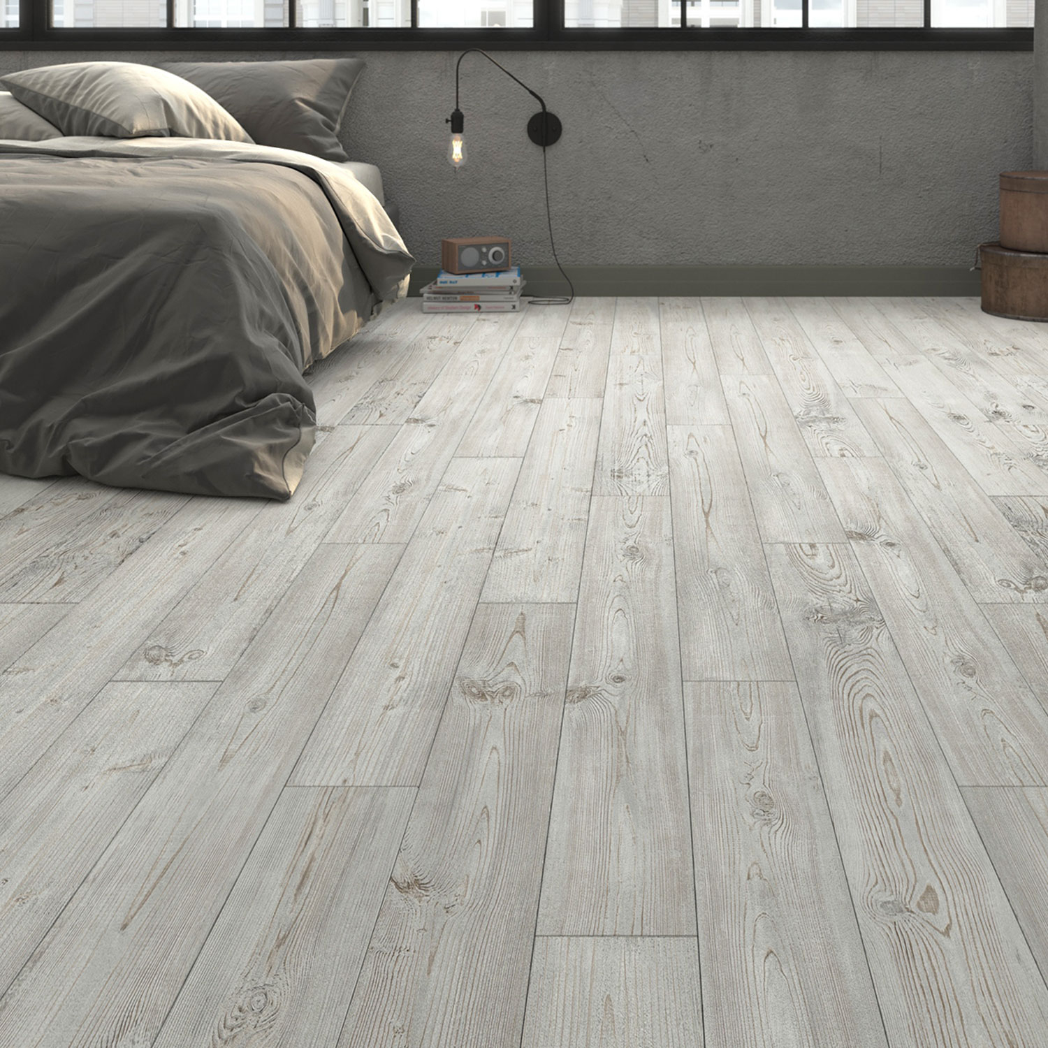 Parchet - Parchet laminat AR SLIM RAVELLO 8MM AC4, 2.1942 mp / cutie, gri - ExpoMob