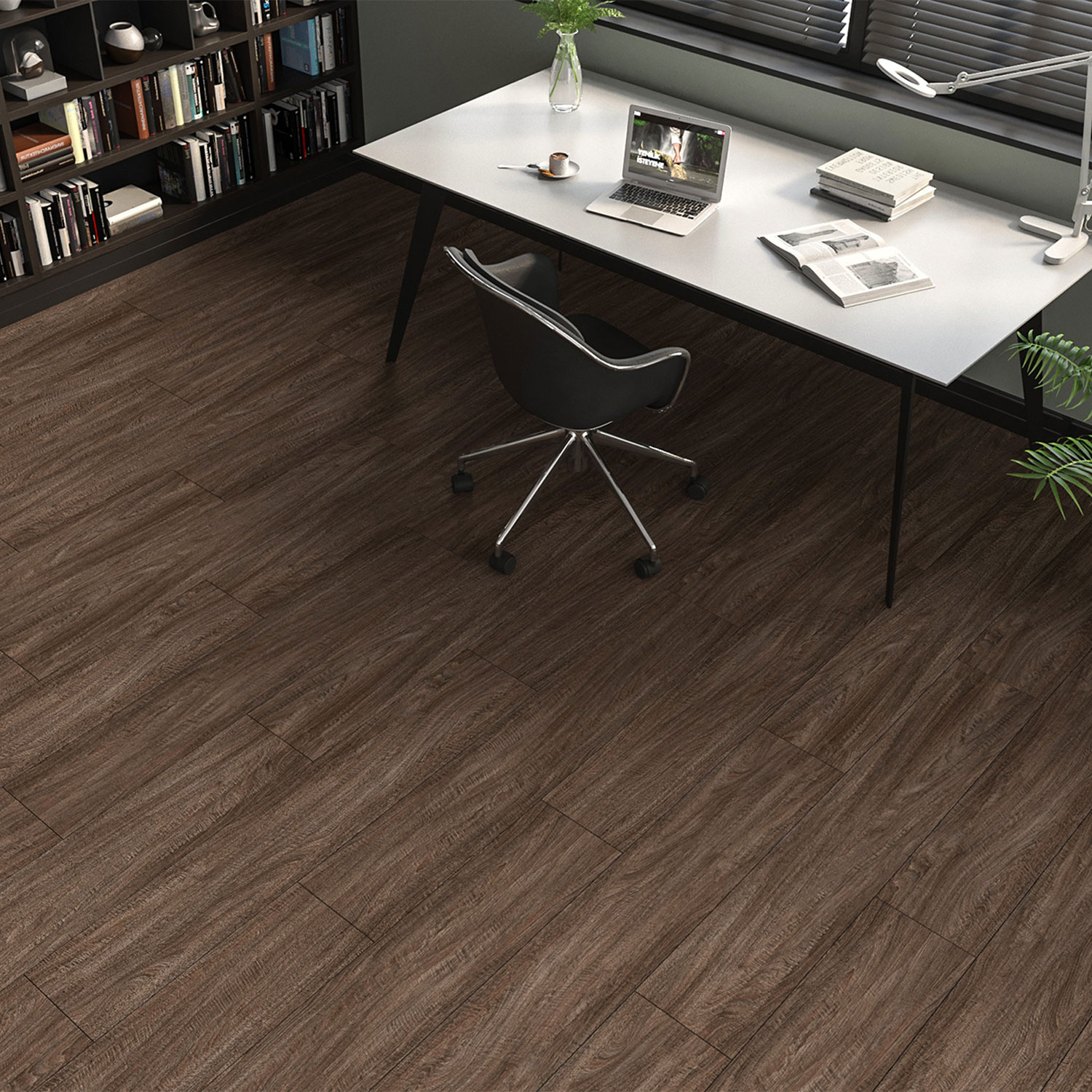 Parchet - Parchet laminat AR LARGE PALERMO 8MM AC4, 2.3763 mp / cutie, maro - ExpoMob