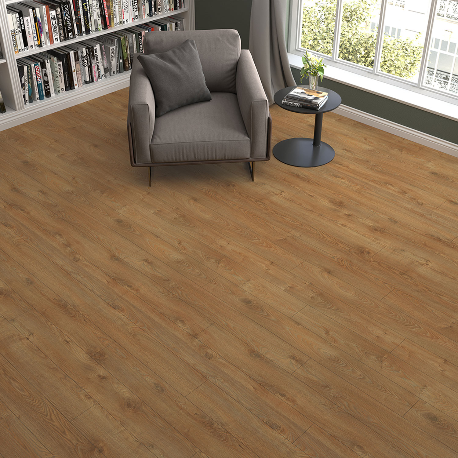 Parchet - Parchet laminat EF URAL 12MM AC5, 1.3551 mp / cutie, beige - ExpoMob