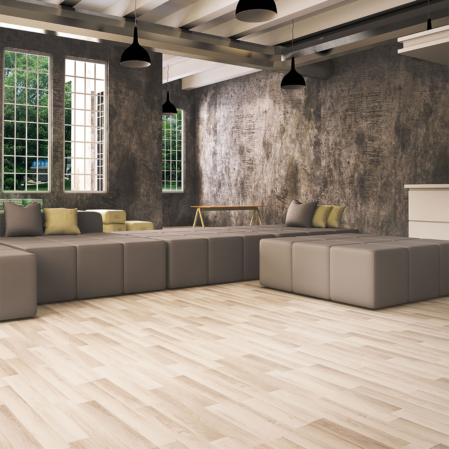 Parchet - Parchet laminat NS GREY OAK 8 MM AC4 CL32, 1.8336 mp / cutie, gri - ExpoMob