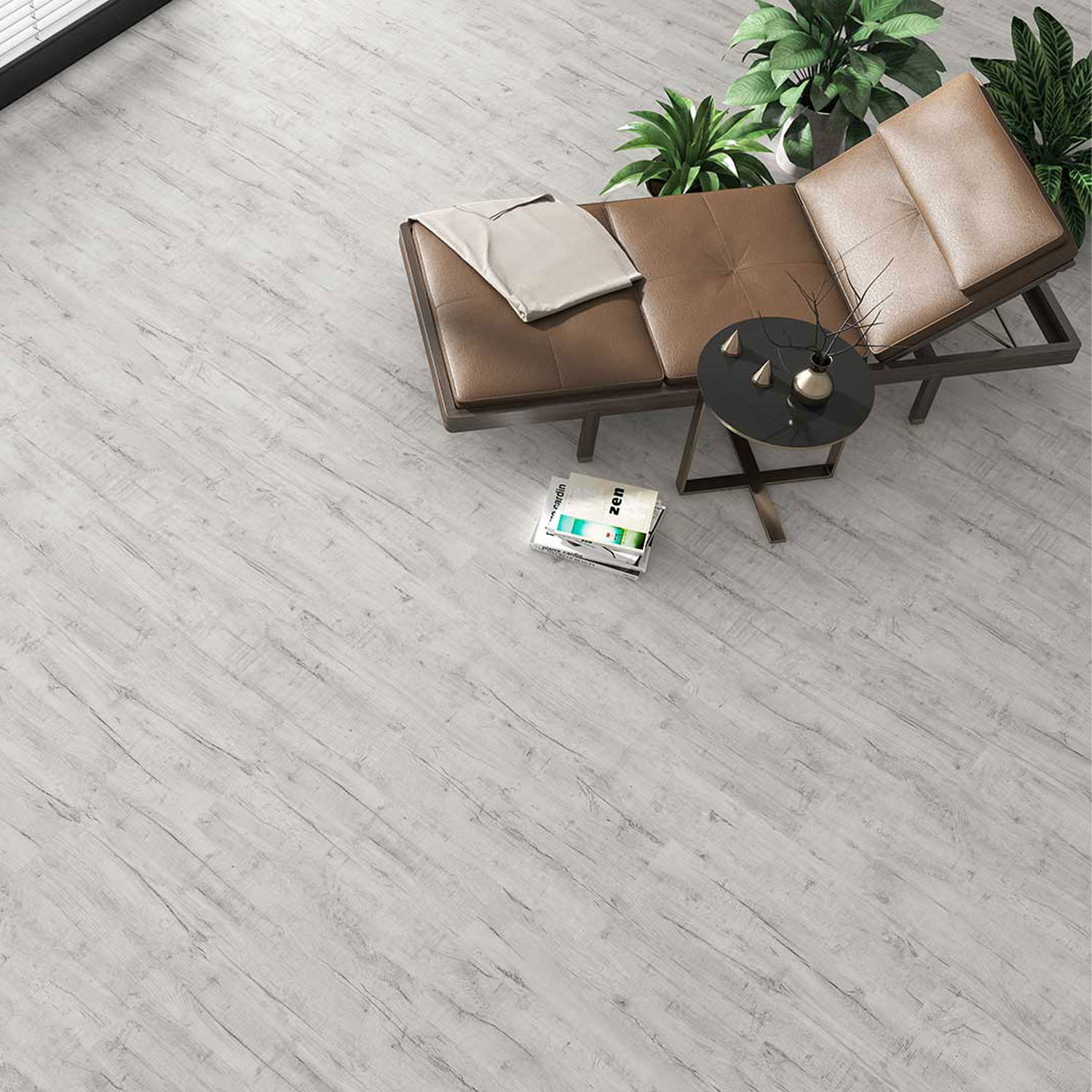 Amenajari Interioare - Parchet laminat NS PORTO 8 MM AC4 CL32, 1.8336 mp / cutie, gri - ExpoMob