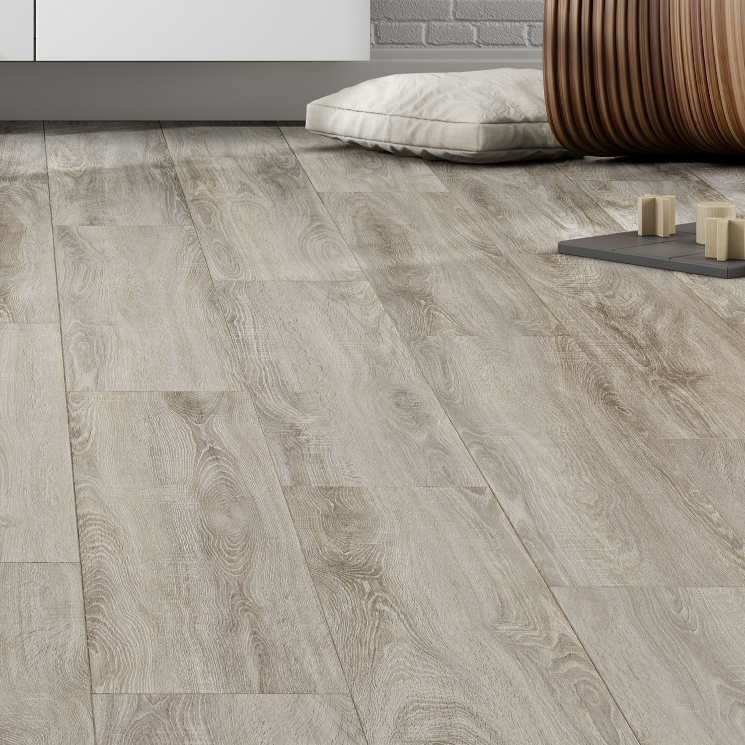 Amenajari Interioare - Parchet laminat NS SILYON 8 MM AC4 CL32, 1.8336 mp / cutie, beige - ExpoMob