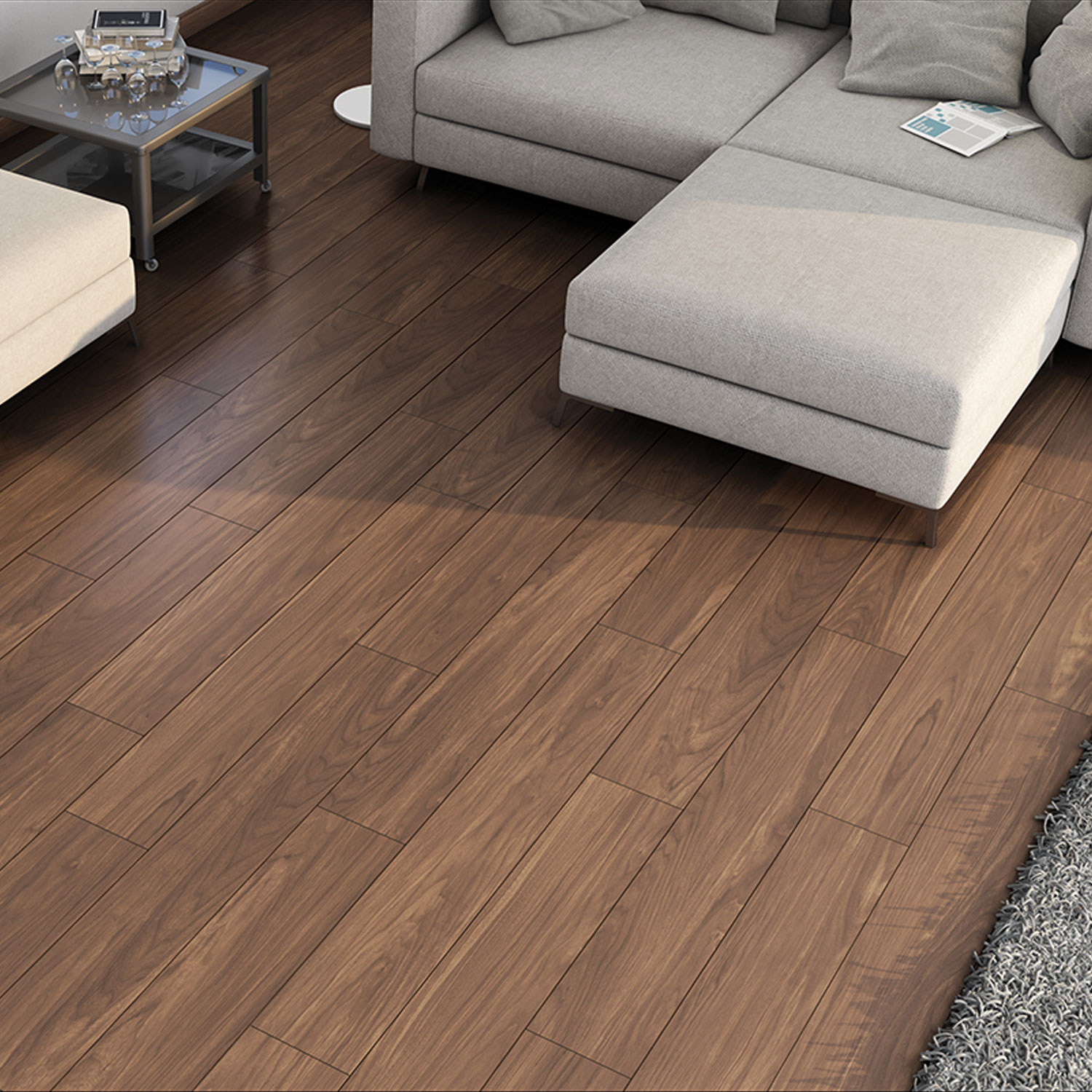 Parchet - Parchet laminat NC LORETO 10 MM, 1.4770 mp / cutie, maro - ExpoMob