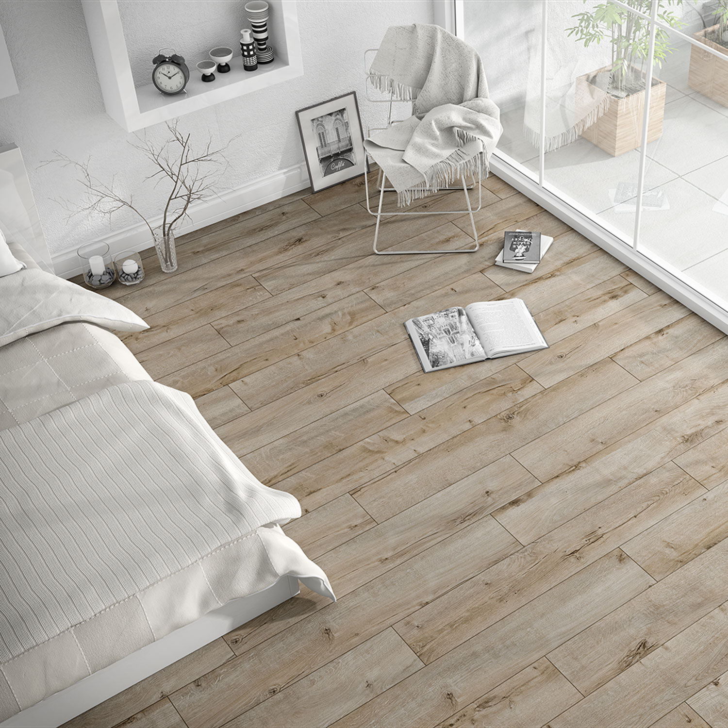 Amenajari Interioare - Parchet laminat NL MERIC 8MM AC4 CL32, 1.8340 mp / cutie, gri - ExpoMob