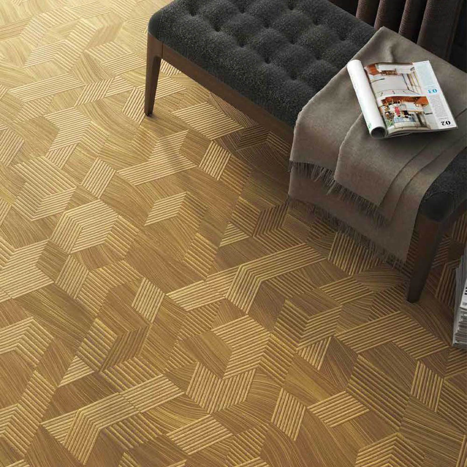 Parchet - Parchet laminat SK GOLD 12MM AC4, 1.3680 mp / cutie, beige - ExpoMob