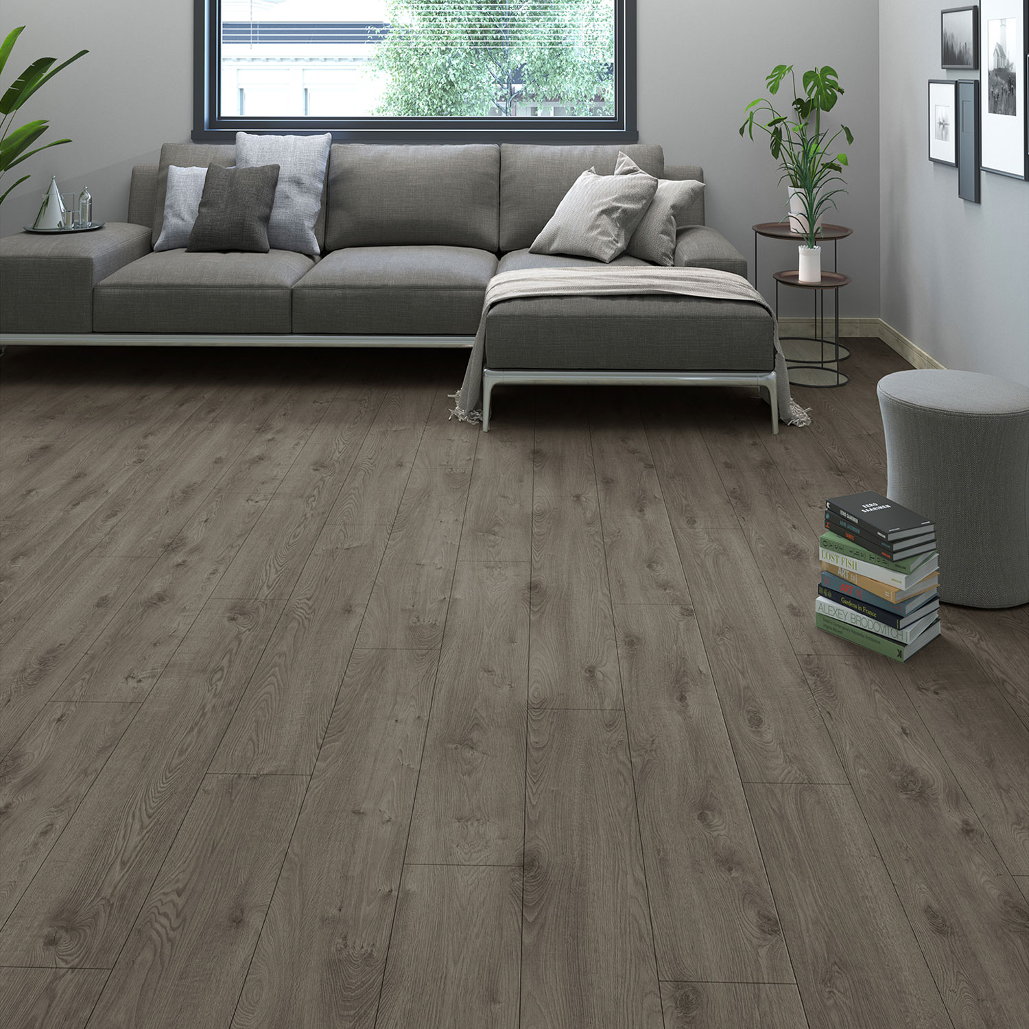 Parchet - Parchet laminat EF NIRVANA 12MM CL33 AC5, 1.3551 mp / cutie, maro - ExpoMob
