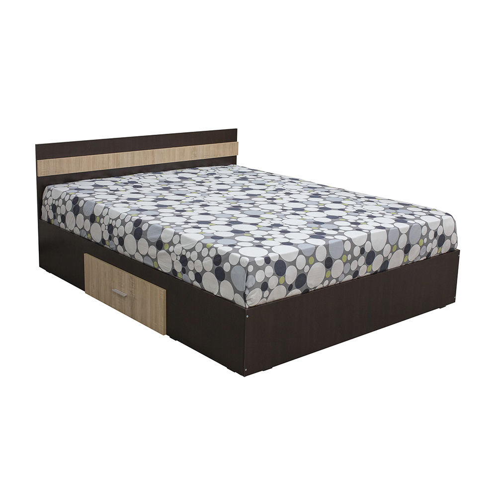 Paturi - Pat Alma 180x200 cu sertar pentru dormitor - ExpoMob