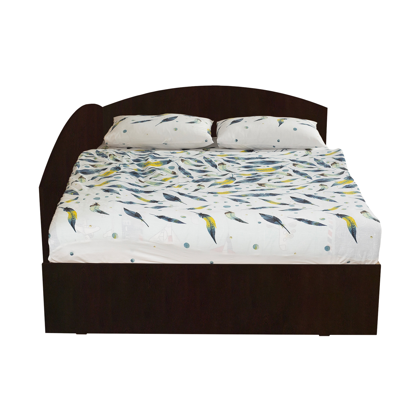 Paturi - Pat Colt Alma 160x200 cm, cu 2 sertare laterale pe role - ExpoMob