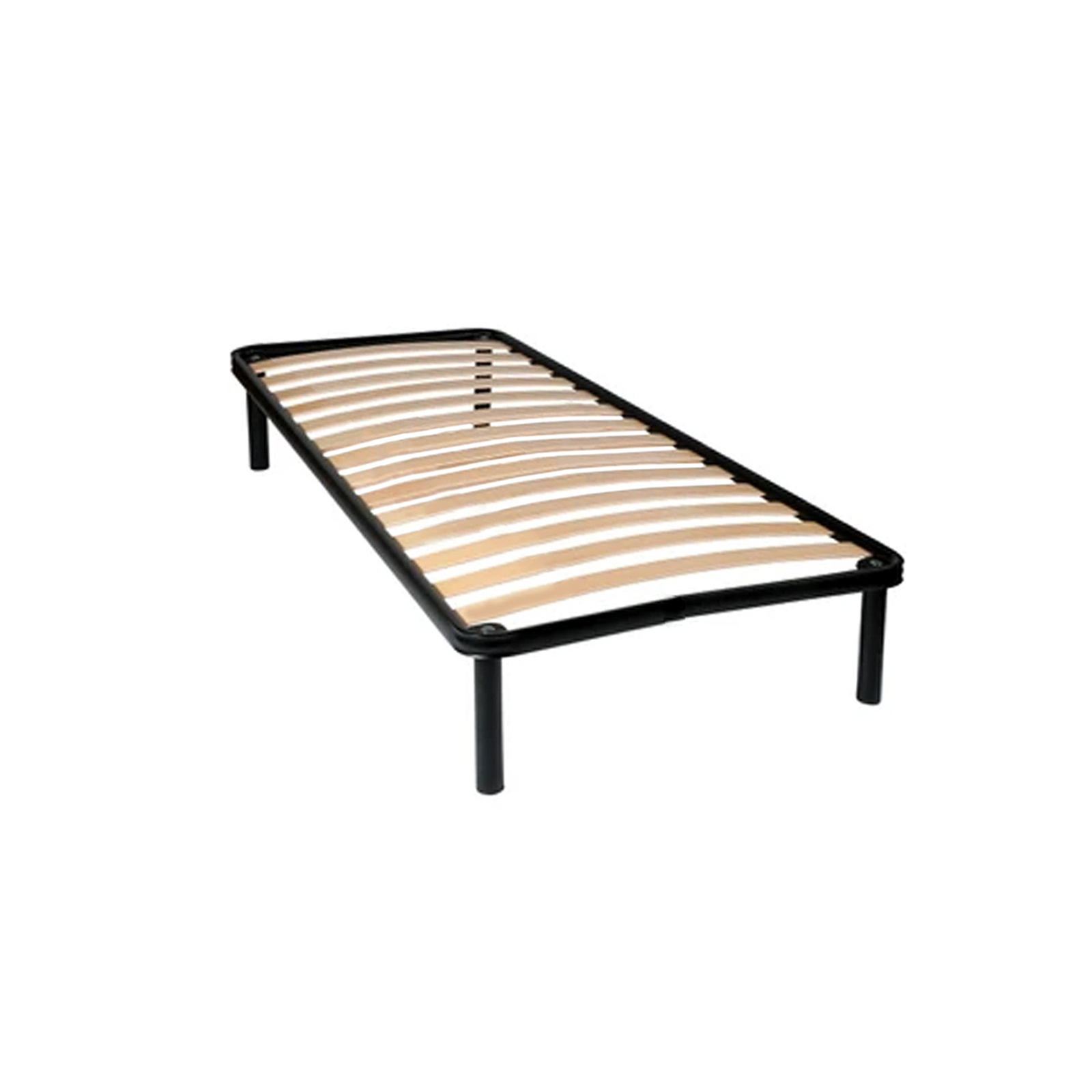 Somiere - Set somiera demontabila, cu 4 picioare H20 si lamele din plop, 90x200 cm - ExpoMob