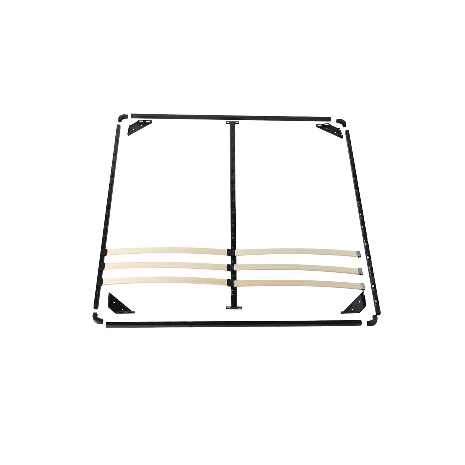 Somiere - Set somiera demontabila, cu 6 picioare H30 si lamele din plop, 160x200 cm - ExpoMob