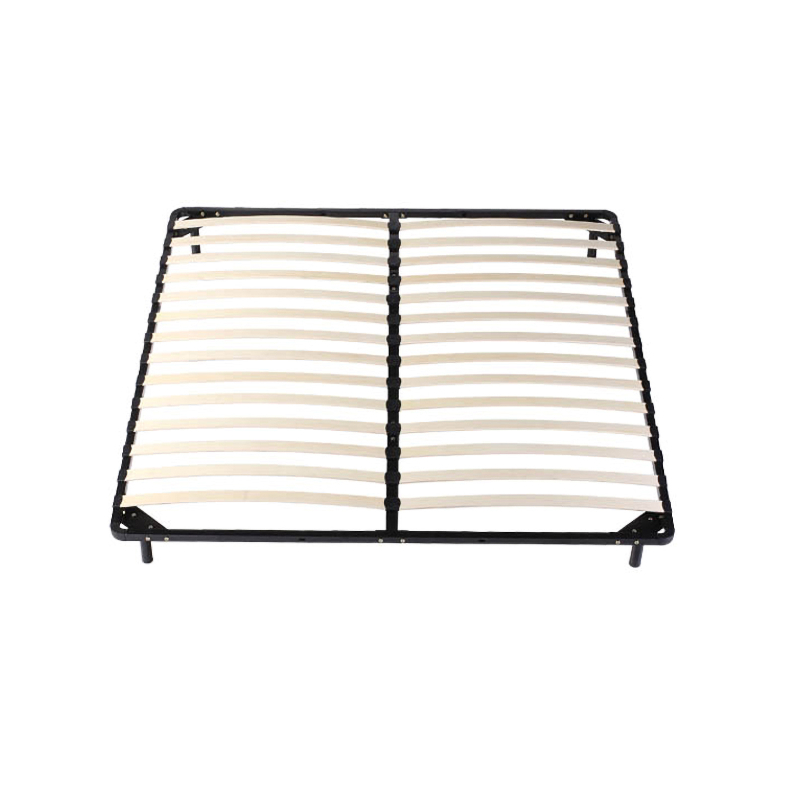 Somiere - Set somiera demontabila, cu 8 picioare H20 si lamele din plop, 200x200 cm - ExpoMob
