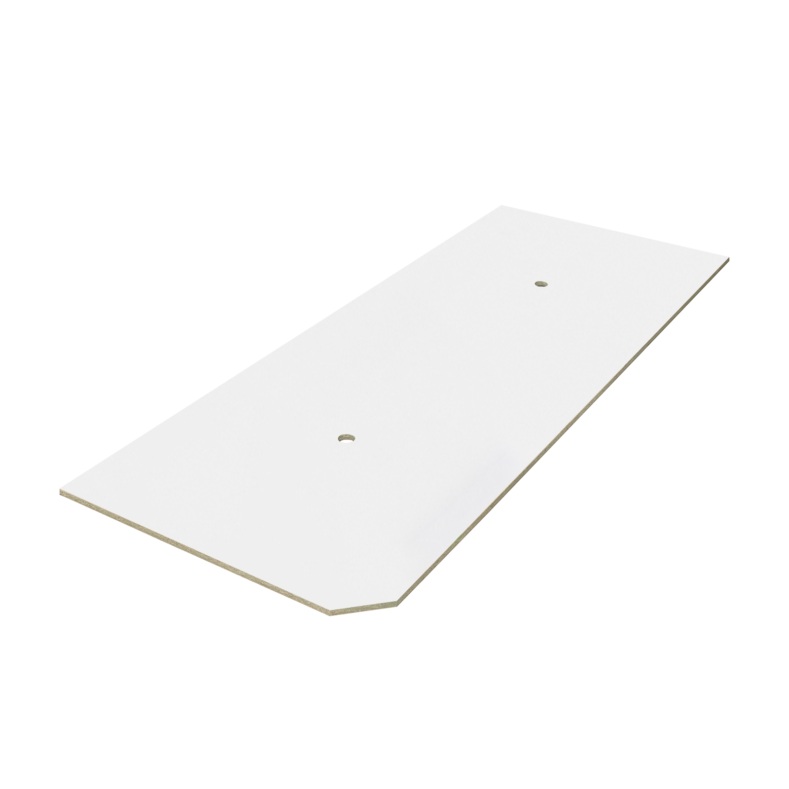 Mobilier Dormitor - Suport saltea de pat cu orificii aerisire, PAL, alb, 70x200 cm - ExpoMob