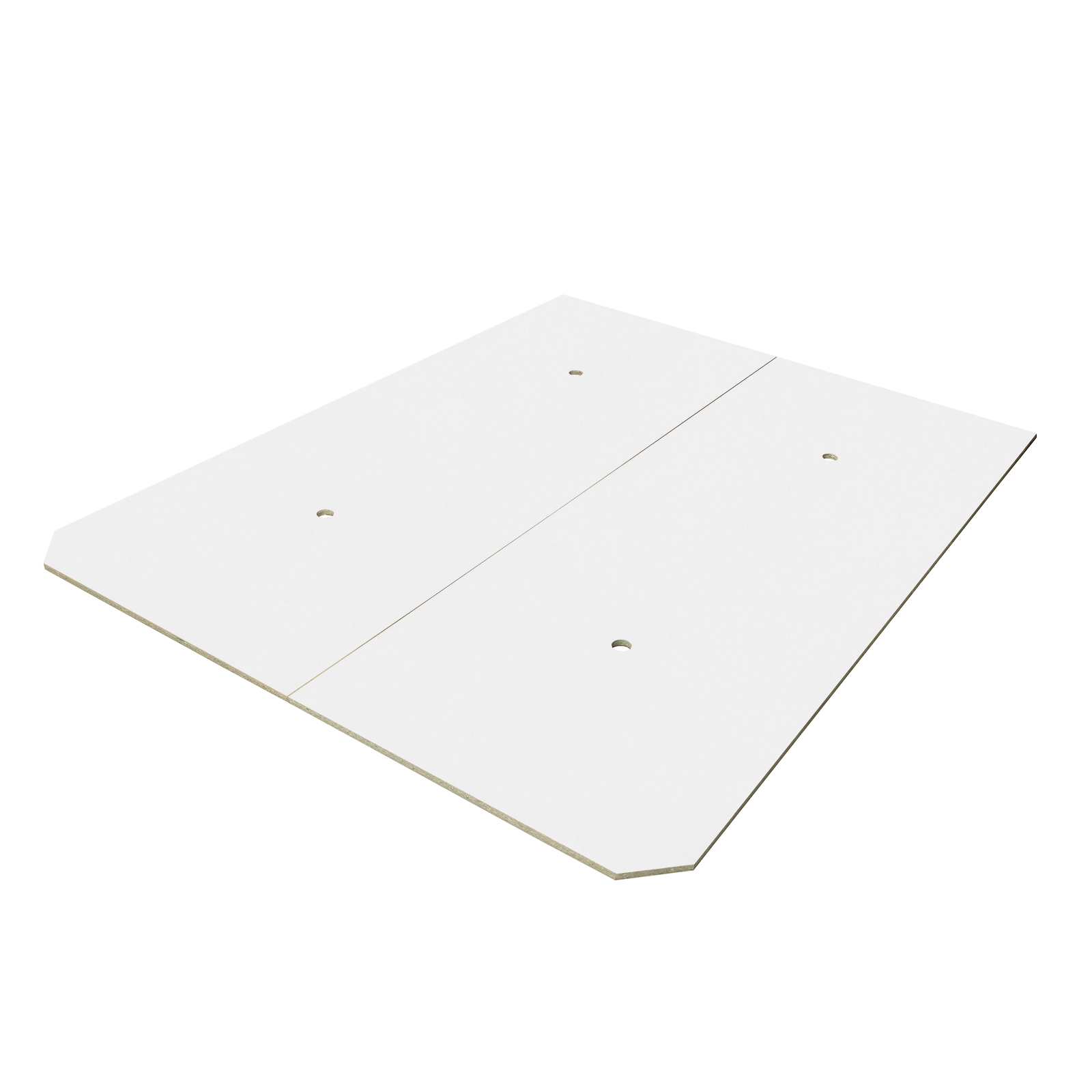 Somiere PAL - Suport saltea de pat cu orificii aerisire, PAL, alb, 180x200 cm - ExpoMob