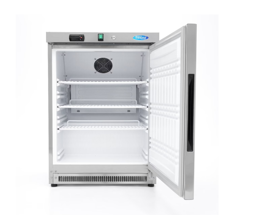Frigider din inox cu 3 rafturi, 200 litri [5]