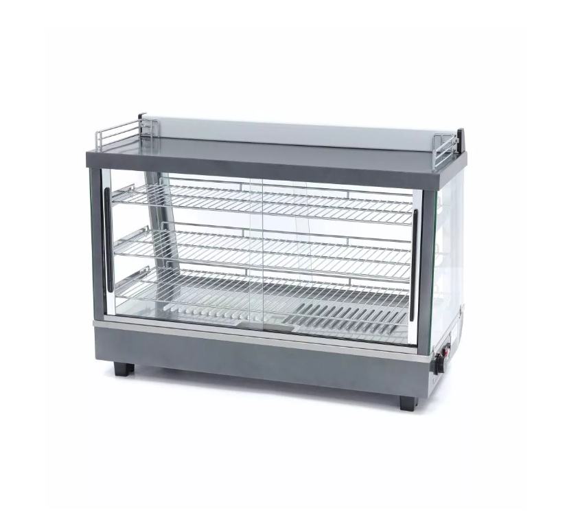 Vitrina calda cu 3 rafturi 92x66 cm, 136 litri [2]