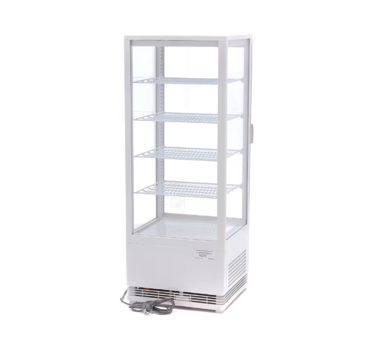 Vitrina frigorifica alba cu 4 rafturi, 98 litri [3]